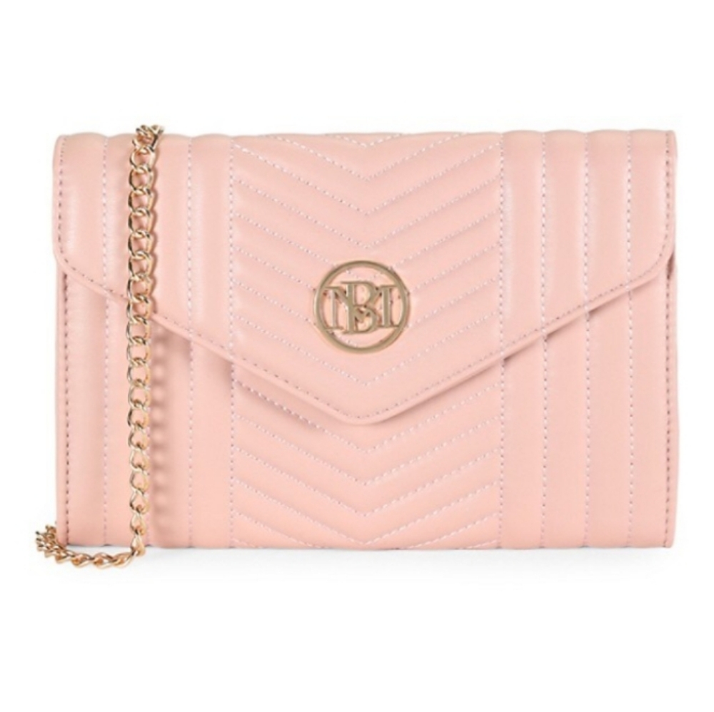 Badgley Mischka Quilted Crossbody Purse